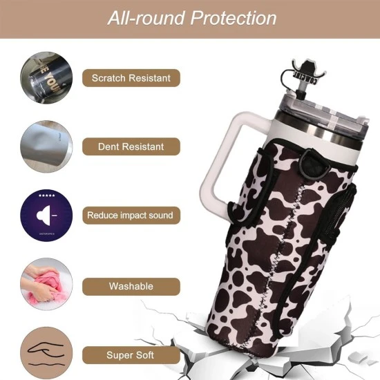 Shop quality Billz Buddy Tumbler Accessory Bag for S well XL & Stanley 40oz Cup - Cow Print in Kenya from vituzote.com Shop in-store or online and get countrywide delivery!